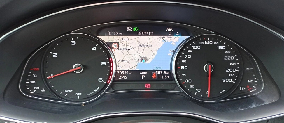 Audi A6 cena 154900 przebieg: 70586, rok produkcji 2021 z Łobez małe 466